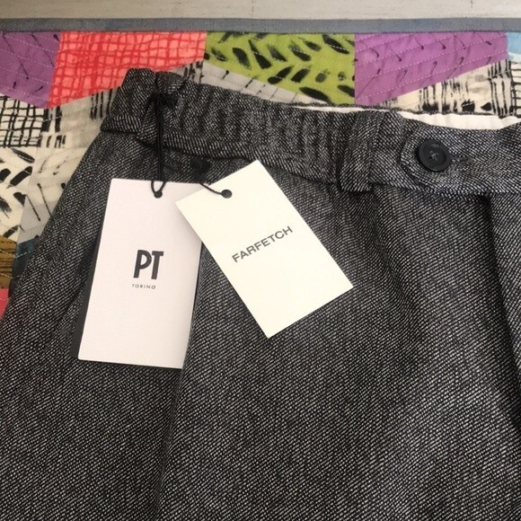 PT Torino Rebel Fit Wool Jogger Trousers sz 35 - Picture 6 of 16